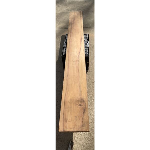 Two Matching Hardwood Boards, 1" x 10.5" x 8', Hickory/Pecan or Possibly Oak