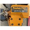 Image 2 : Poulan Pro 22 Hedge Trimmer With New Replacement Hedge Trimmer Bar Included