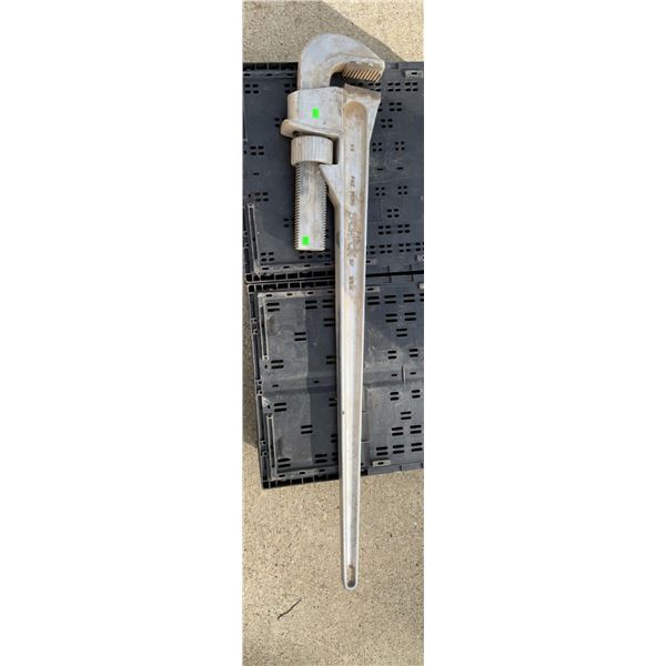 Schick 48-Inch Aluminum Pipe Wrench, Pat. Pending, Made in USA