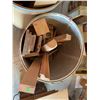 Image 3 : Two Fibre Barrels with Assorted Scrap and Project Wood, Including Some Hardwood