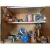 Image 6 : Woodshop Cupboard Lot With Hand Tools, Hardware, Safety Gear, and Shop Supplies