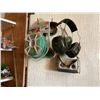 Image 9 : Woodshop Cupboard Lot With Hand Tools, Hardware, Safety Gear, and Shop Supplies