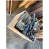 Image 5 : Scrap Copper, 20 L Container, Wheels, Axe Pick Head, Tools and Hardware Assortment