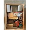 Image 1 : Wood Shop Drawer Lot with Sandpaper Sheets and Sanding Disks