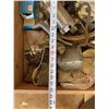 Image 2 : Wood Shop Drawer Lot with Metal Electrical Boxes, Outlets, and Assorted Hardware
