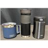 Image 1 : YETI Rambler Mug, Contigo SnapSeal Travel Mug, and Thermos Stainless Steel Food Jar