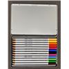 Image 9 : Prismacolor and Staedtler Coloured Pencil Sets With Three 16x20 Blank Art Canvases