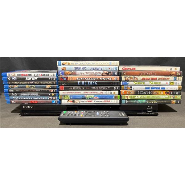 Sony BDP-S370 Blu-ray Disc DVD Player With Remote