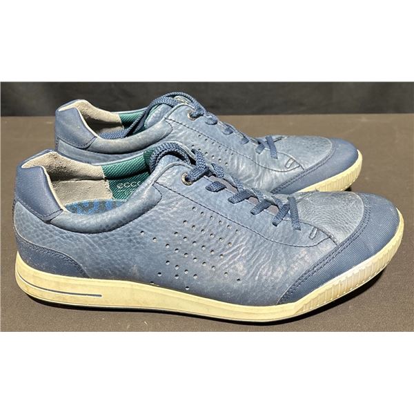 Ecco Men’s Spikeless Golf Shoes, Navy Leather