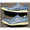 Image 5 : Ecco Men’s Spikeless Golf Shoes, Navy Leather