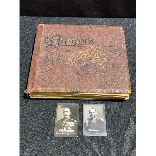 Ogden's Guinea Gold Cigarettes Photo Album with Cigarette Cards
