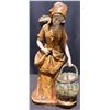 Image 1 : Austria Amphora Porcelain Figurine of Woman with Baskets