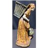 Image 4 : Austria Amphora Porcelain Figurine of Woman with Baskets