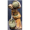 Image 1 : Austria Amphora Pottery Figure of Girl with Hood 