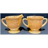 Image 6 : Fire-King Laurel Pattern Milk Glass Dinnerware Set, 62 Pieces