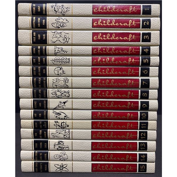 15 Childcraft Encyclopedia Books Complete Series