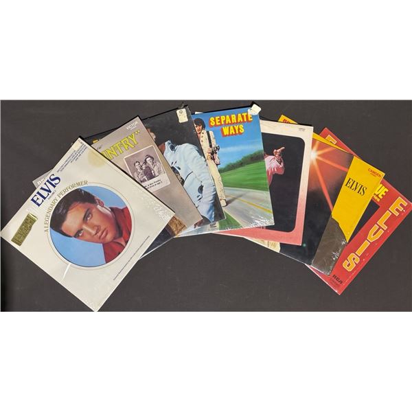 Elvis Presley Record Albums, Assorted RCA and Pickwick Labels