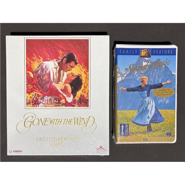 Gone With the Wind Deluxe Edition & The Sound of Music Family Feature VHS