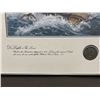 Image 3 : De Liefde Shipwreck Print with Dutch Silver Coin, Matted
