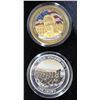 Image 4 : 2016 WWII Bombers Silver Crown Collection, 8 Coins, Bradford Exchange, Proof, Box, COA