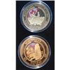 Image 6 : 2016 WWII Bombers Silver Crown Collection, 8 Coins, Bradford Exchange, Proof, Box, COA