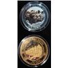 Image 4 : 70th Anniversary D-Day Silver Crowns 8-Coin Set in Wooden Display Case