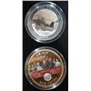 Image 5 : 70th Anniversary D-Day Silver Crowns 8-Coin Set in Wooden Display Case
