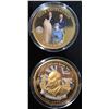 Image 6 : 70th Anniversary D-Day Silver Crowns 8-Coin Set in Wooden Display Case