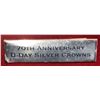 Image 7 : 70th Anniversary D-Day Silver Crowns 8-Coin Set in Wooden Display Case