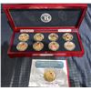 Image 1 : Ode of Remembrance Commemorative Coin Collection by Bradford Exchange, Set of 8