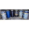 Image 1 : Six Edison Blue Amber Records Cylinders Early 1900s, Various Titles and Performers