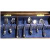 Image 3 : Rogers & Bro. IS Reinforced Plate Silverware Set in Wooden Chest, Extra Little Forks