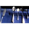 Image 8 : Rogers & Bro. IS Reinforced Plate Silverware Set in Wooden Chest, Extra Little Forks