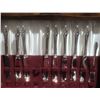 Image 8 : Community Silverplate Flatware Set in Wood Case, Floral Pattern, Anti-Tarnish