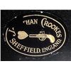 Image 11 : Jonathan Crookes Sheffield Carving Set With 6 Stag Handle Steak Knives In Box