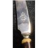 Image 7 : Jonathan Crookes Sheffield Carving Set With 6 Stag Handle Steak Knives In Box