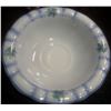 Image 8 : Ernest Large Wash Basin and Pitcher Set Blue Floral Ceramic Marked 1915