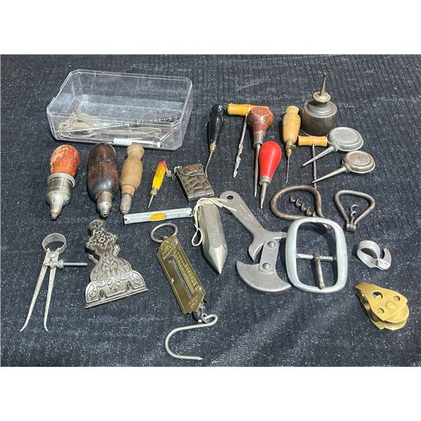 Antique and Vintage Tools, Klein, Stanley, Royal, Handy Twine Knife