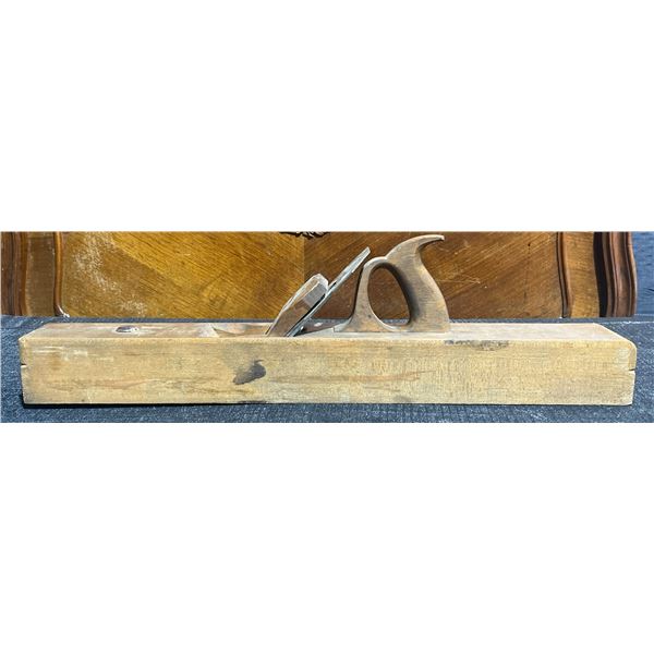 D.R. Barton 1882 Rochester NY Wooden Hand Plane