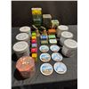 Image 1 : Vintage Canadian Tins, Unopened Nabob Olive Oil, Nova Scotia Coasters
