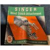 Image 4 : Singer Portable Sewing Machine With SIMANCO Motor, Attachments and Case