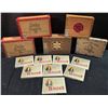 Image 1 : 10 Vintage Cigar Boxes White Owl, House of Lords, Daily Double, B&H No. 7, Willem II