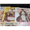 Image 3 : 10 The Saturday Evening Post Magazines Various Dates 1938-1941