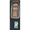 Image 2 : Lot: Indianapolis Kraut Cutter, Rolls Razor, Gillette Blades, Egg Beaters, Flat Iron