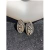 Image 4 : Sterling Silver Jewellery Lot: Rings, Earrings, Mexican Pendant, Assorted Stones
