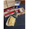 Image 2 : Wooden Jewellery Box With Assorted Costume Jewellery and Digitrex Digital Watch
