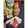 Image 6 : Vintage Tins, Popeye Plaque, Fishing Gear, Signs, Leather Care Items