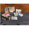 Image 1 : Muhammad Ali Collectible Lot with Cards, Tin, Necklace, Skynyrd CD, Pocket Watch