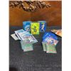 Image 1 : Baseball Card Lot With 1991 Score Sets, Hank Aaron Card, Toronto Blue Jays Trivia