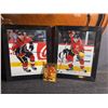 Image 1 : Calgary Flames Signed Photos And Sergei Makarov Pro Set Rookie Card Lot